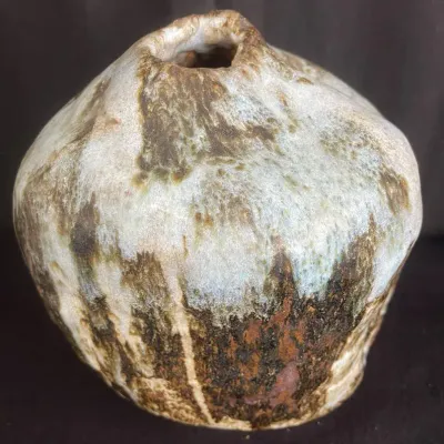 Handcrafted * Herbert Sanders * Ceramic Pottery Vase