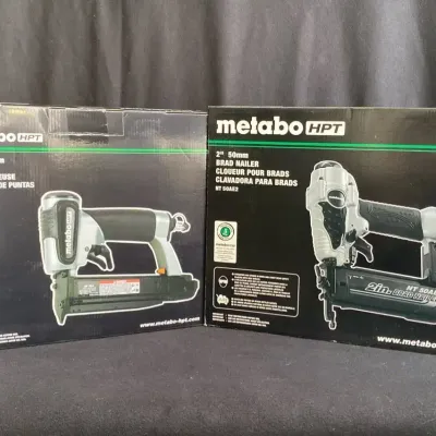 Metabo HPT 2" Brad Nailer & 1-3/8" Pin Nailer * Both NIB
