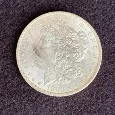 1883 United States Silver Morgan Dollar * O Mint Mark * “Blast White” Condition