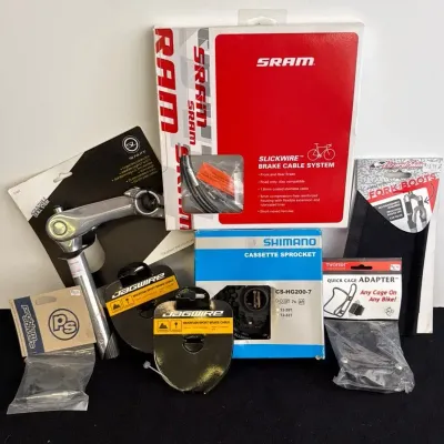 NIB SHIMANO 7 Speed Sprocket * NEW Bicycle Brake Cable System, Handle & More!