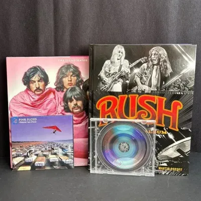Pink Floyd * RUSH * CD’s * Hardcover Books 