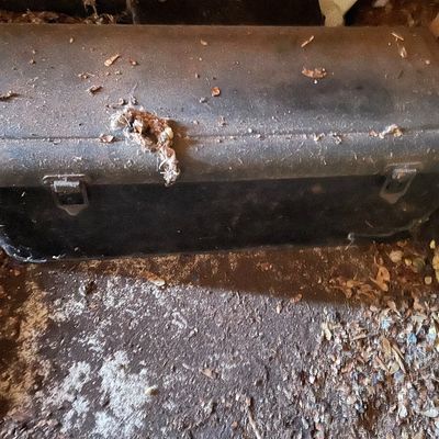 Sale Photo Thumbnail #256: Metal box