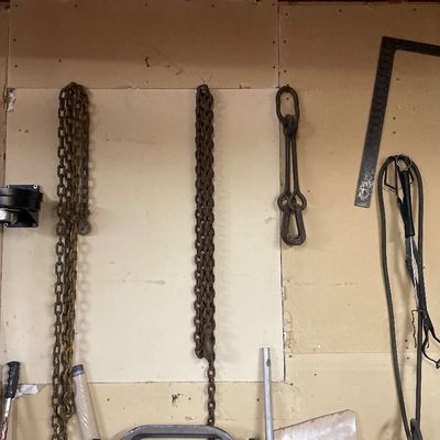 Sale Photo Thumbnail #61: Mics items on back wall