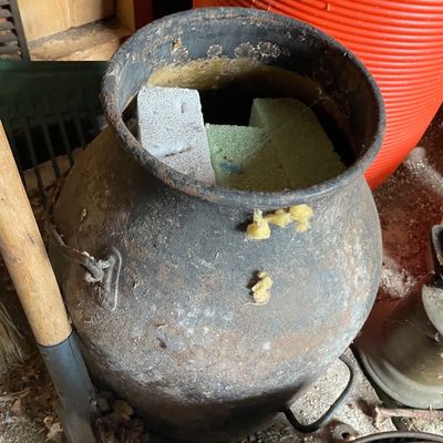 Sale Photo Thumbnail #263: Metal jug