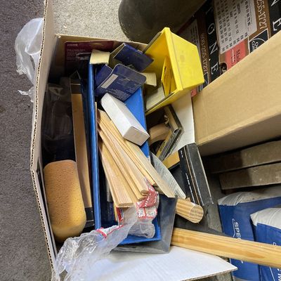 Sale Photo Thumbnail #104: Painting supplies