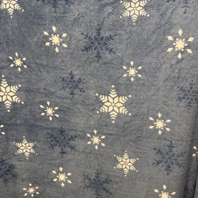 2 piece Winter Snowflake Fleece Throws