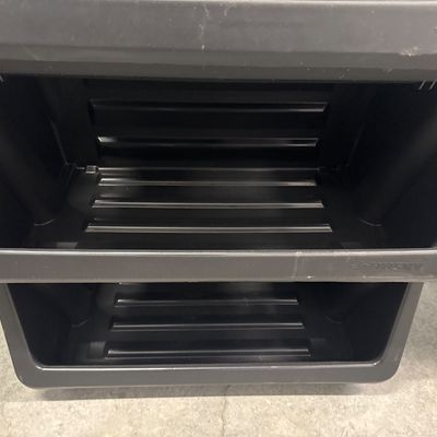 Husky stackable storage bin, 3 piece