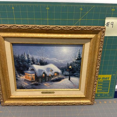 Thomas Kincaid, silent night Limited edition with COA