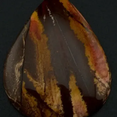33.3ct Outback Jasper Teardrop Cabochon 