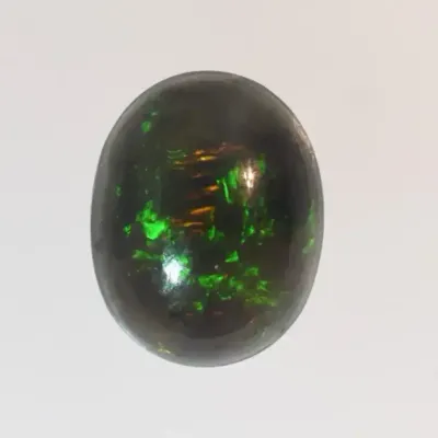 1.2ct Natural Black Opal Cabochon