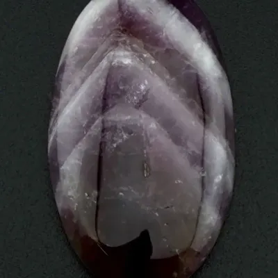 51.18ct Chevron Amethyst Cabochon 