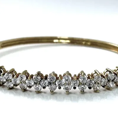Gold Vermeil Sterling Silver Bracelet