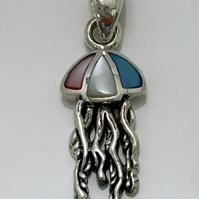 Mother Of Pearl Sterling Silver Pendant