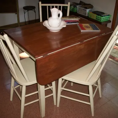 Sale Photo Thumbnail #11: Dining Set w/ drop sides