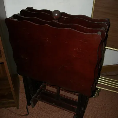 Sale Photo Thumbnail #8: Vintage Folding Tray Tables