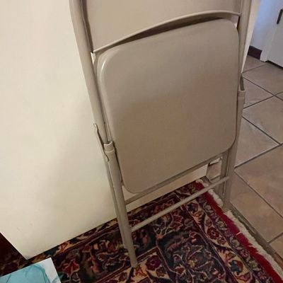 Sale Photo Thumbnail #443: Vintage Metal Folding Chair