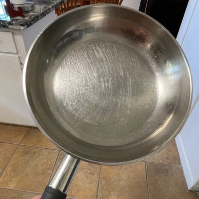 Sale Photo Thumbnail #395: Tramontina 10-inch 18/10 Stainless Steel Skillet