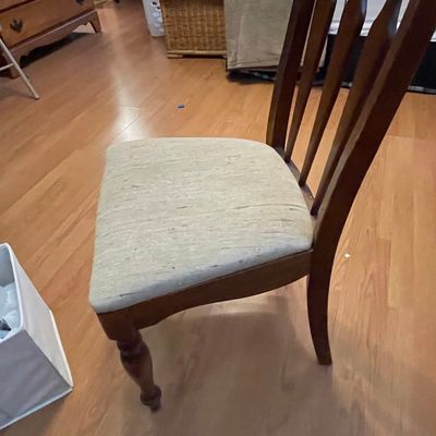 Sale Photo Thumbnail #104: Vintage Slat Back Dining Chair