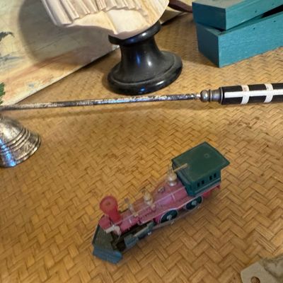 Sale Photo Thumbnail #330: Vintage Candle Snuffer with Bone or Ebonized Handle