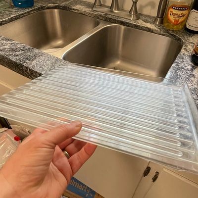 Sale Photo Thumbnail #566: Clear Plastic Dish Drying Rack