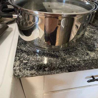 Sale Photo Thumbnail #263: Princess House Stainless Steel Stock Pot with Glass Lid
