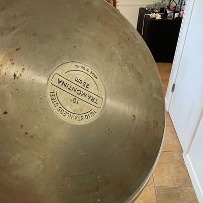 Sale Photo Thumbnail #396: Tramontina 10-inch 18/10 Stainless Steel Skillet