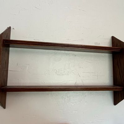 Sale Photo Thumbnail #235: Mid-Century Modern Teak Wall Shelving Unit