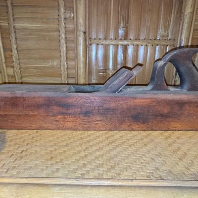 Antique Wooden Jointer Plane - Sandusky Tool Co.