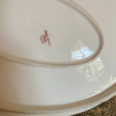 Sale Photo Thumbnail #225: Haviland Limoges Serving Platter, Schleiger Pattern 320M