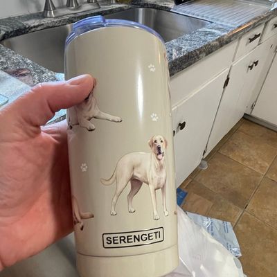 Sale Photo Thumbnail #370: Serengeti Labrador Retriever 20oz Insulated Tumbler