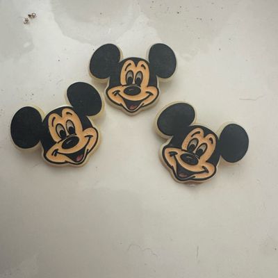 Sale Photo Thumbnail #480: Vintage Monogram Products Mickey Mouse Plastic Pins