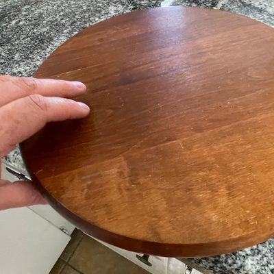 Sale Photo Thumbnail #435: Cornwall USA Wooden Lazy Susan