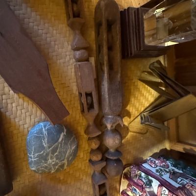Sale Photo Thumbnail #109: Vintage African Carved Wooden Staff