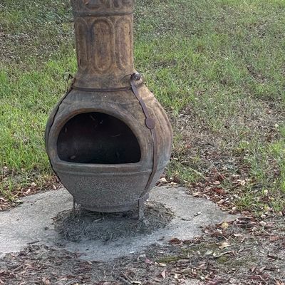 Sale Photo Thumbnail #111: Traditional Mexican Clay Chiminea