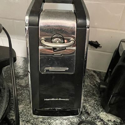 Sale Photo Thumbnail #408: Hamilton Beach Smooth Touch Electric Can Opener, Model 76606Z or 76607G