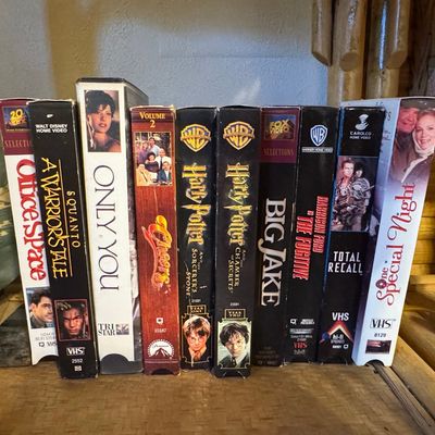 Collection of Assorted VHS Tapes