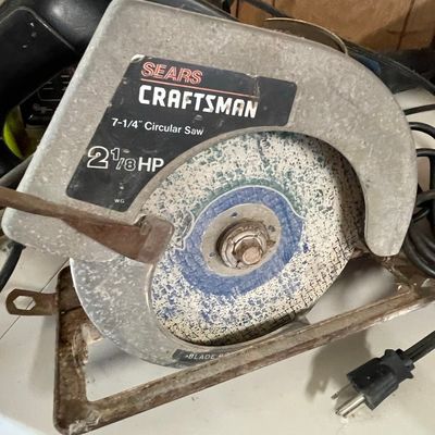 Sale Photo Thumbnail #401: Sears Craftsman 7-1/4 inch Circular Saw, Model 315.109230