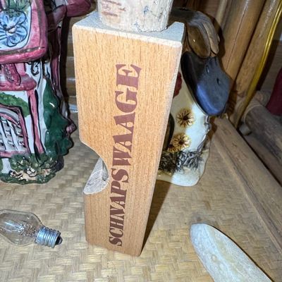 Sale Photo Thumbnail #257: Vintage German Schnapswaage Spirit Hydrometer