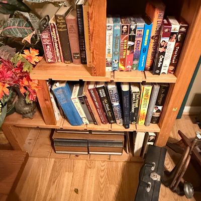 Modular Pine Book Shelf Unit