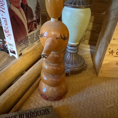 Sale Photo Thumbnail #321: Vintage USSR Russian Carved Wood Animal Figurine