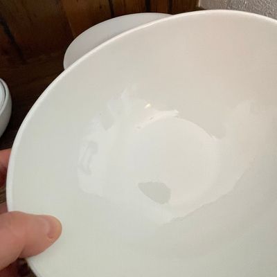 Sale Photo Thumbnail #557: White Porcelain Serving Bowl