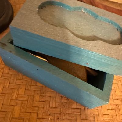 Sale Photo Thumbnail #372: Artisan Hand-Carved Wooden Keepsake Box
