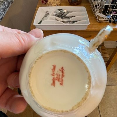 Theodore Haviland Limoges France Pink Roses Teacup 