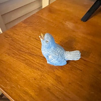 Sale Photo Thumbnail #554: Vintage Bluebird of Happiness Figurine