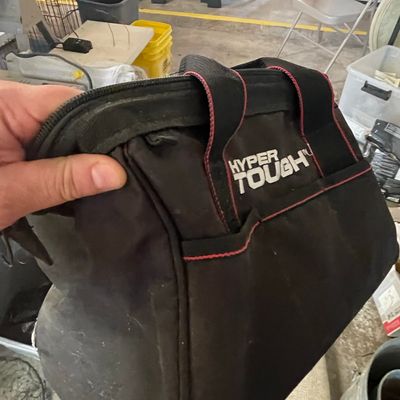 Hyper Tough 12-Inch Zipper Tool Bag