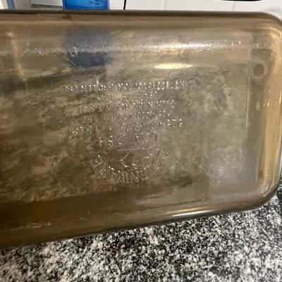 Sale Photo Thumbnail #531: Anchor Hocking Fire-King Ovenware Loaf Dish