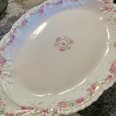Sale Photo Thumbnail #224: Haviland Limoges Serving Platter, Schleiger Pattern 320M