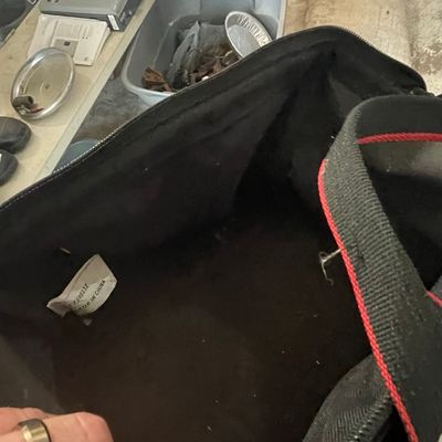 Hyper Tough 12-Inch Zipper Tool Bag