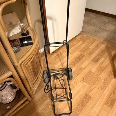 Sale Photo Thumbnail #295: Vintage JC Penny Folding Luggage Cart