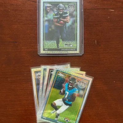 2026 Topps Flagship Football. Jadarian Price Rookie and More